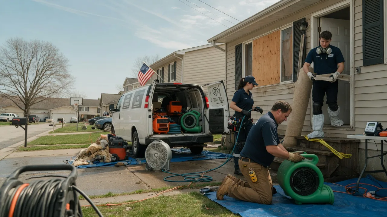 Water Damage Restoration in Woodbury Heights, NJ near me